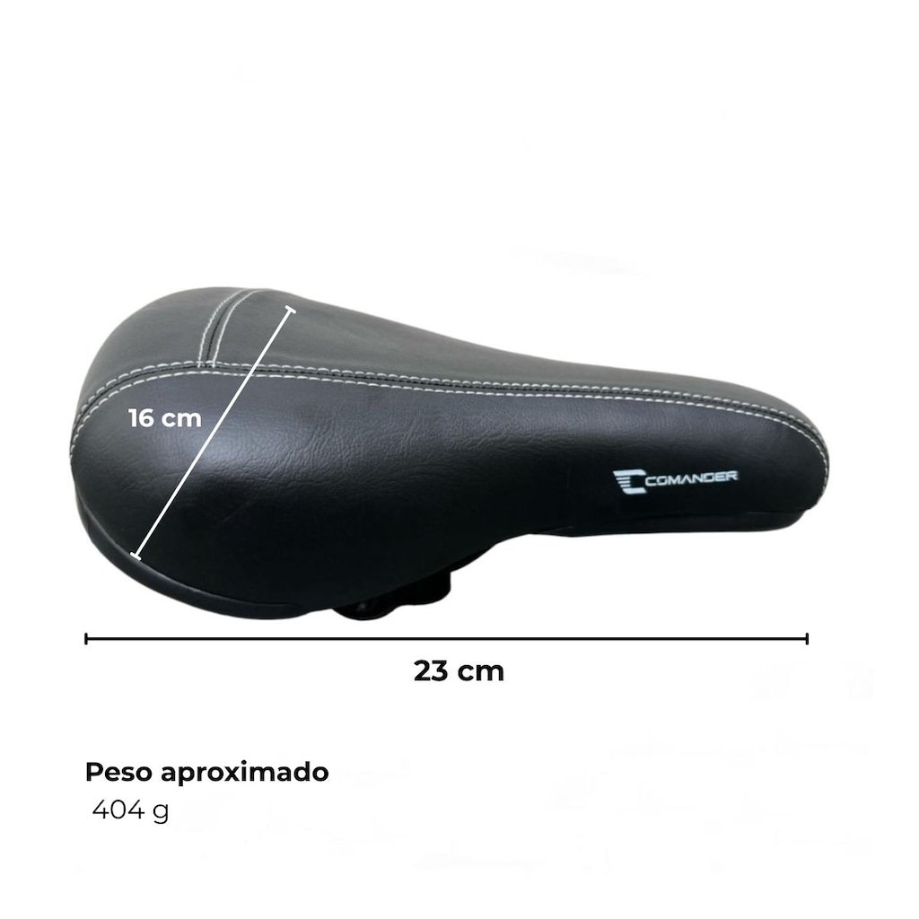 Imagem 3 do produto Banco Selim Bicicleta BMX Freeride Comander Manobra Grau