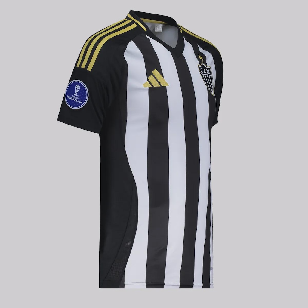 Imagem 2 do produto Camisa do Atlético Mineiro adidas I 2025 Patch Sul-Americana - Masculina