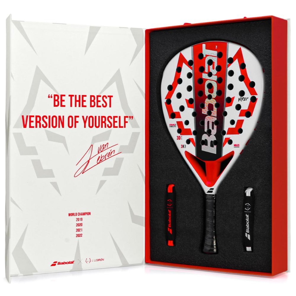 Imagem 2 do produto Raquete de Padel Babolat Tech Viper Juan Lebron 2025