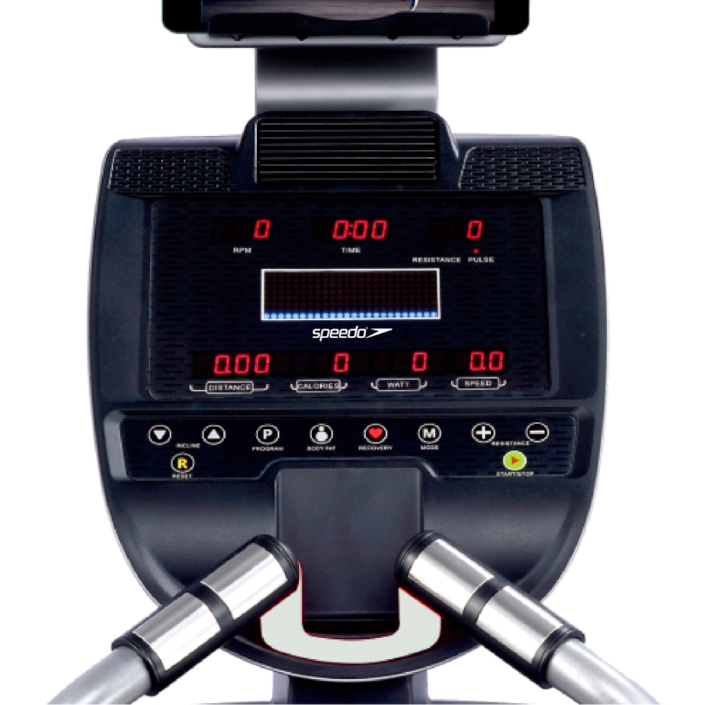 Imagem 2 do produto Bicicleta Horizontal Speedo R75 Profissional Painel LED