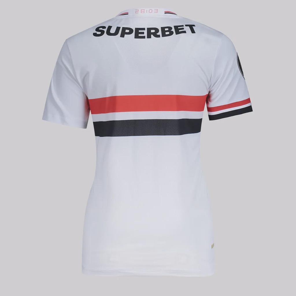 Imagem 4 do produto Camisa do São Paulo New Balance I 2025 Patch Libertadores - Feminina