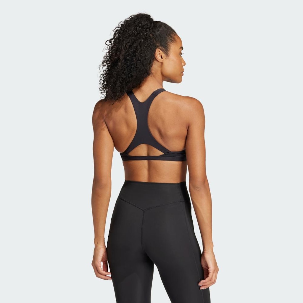 Imagem 3 do produto Top Fitness Suporte Leve adidas Aeroimpact Luxe - Feminino