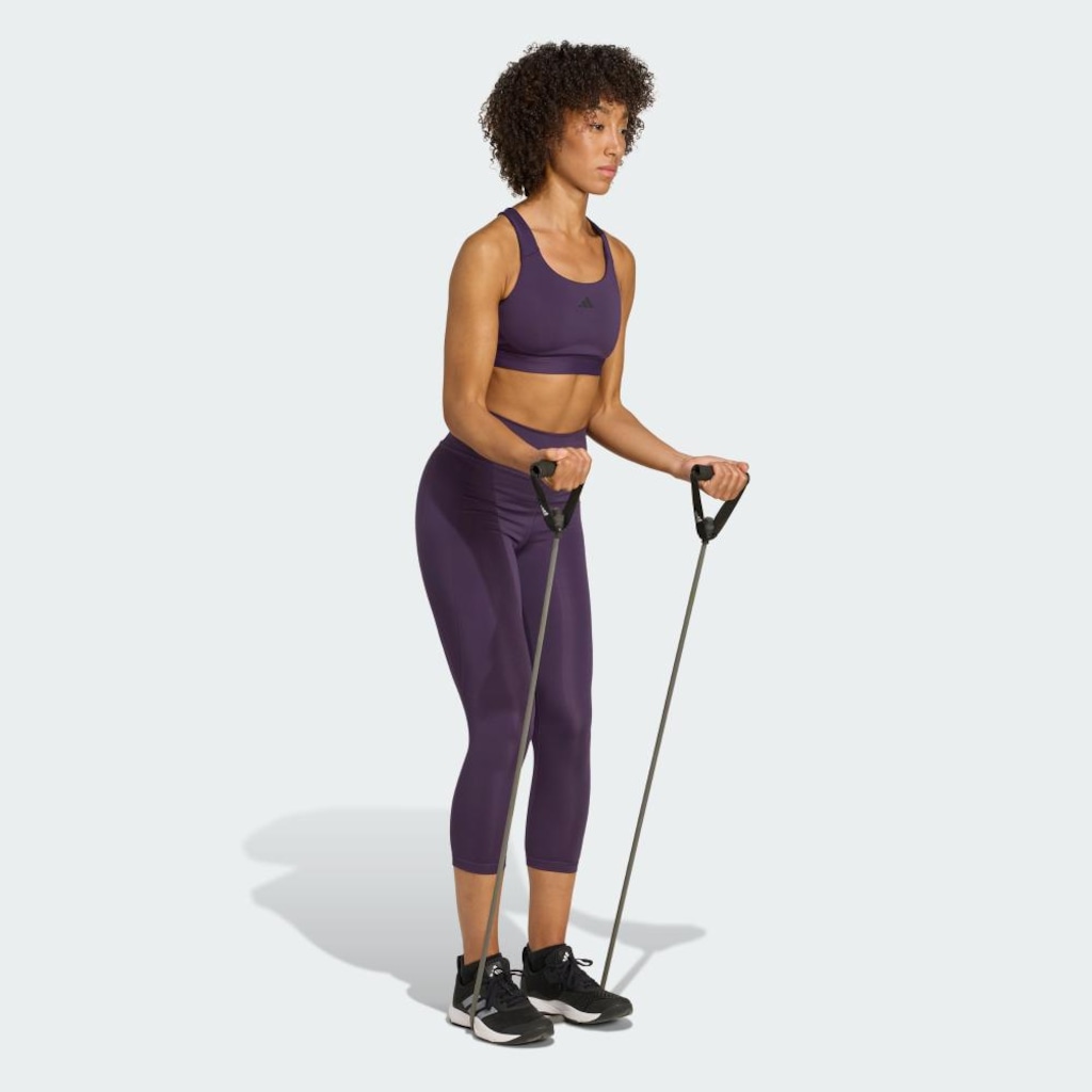 Imagem 3 do produto Top de Treino Alto Suporte adidas TLRDREACT - Feminino