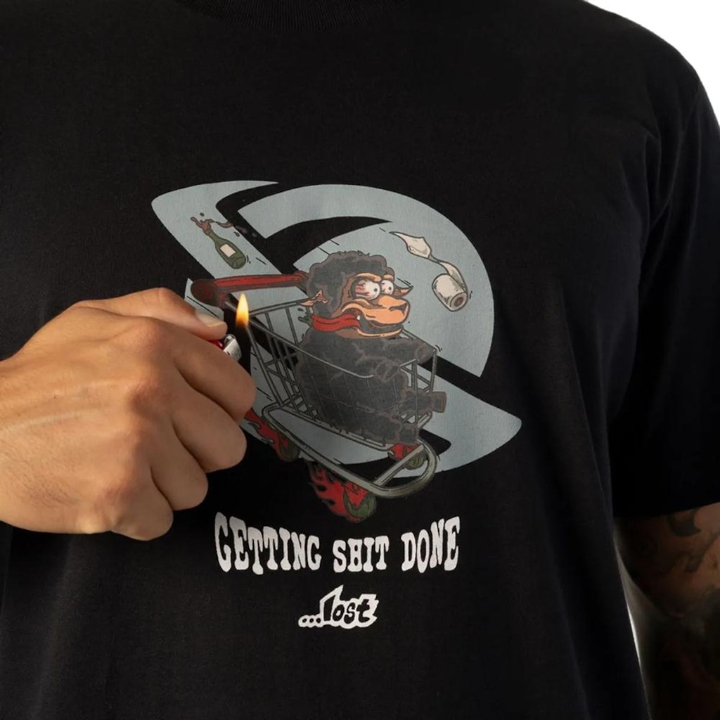 Imagem 3 do produto Camiseta Lost Shit Done WT25 Masculina