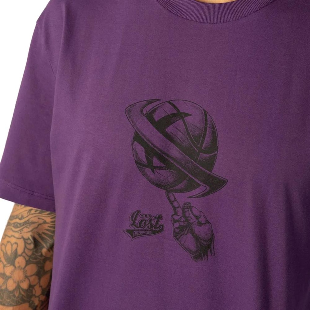 Imagem 2 do produto Camiseta Lost Bascketball WT25 Masculina