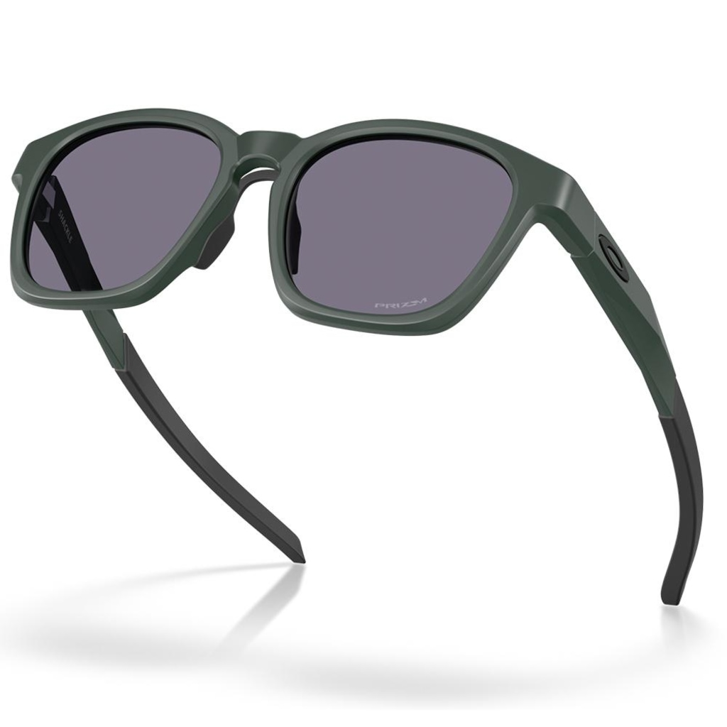 Imagem 4 do produto Óculos de Sol Unissex Oakley Shackle Matte Hunter Green Prizm Grey