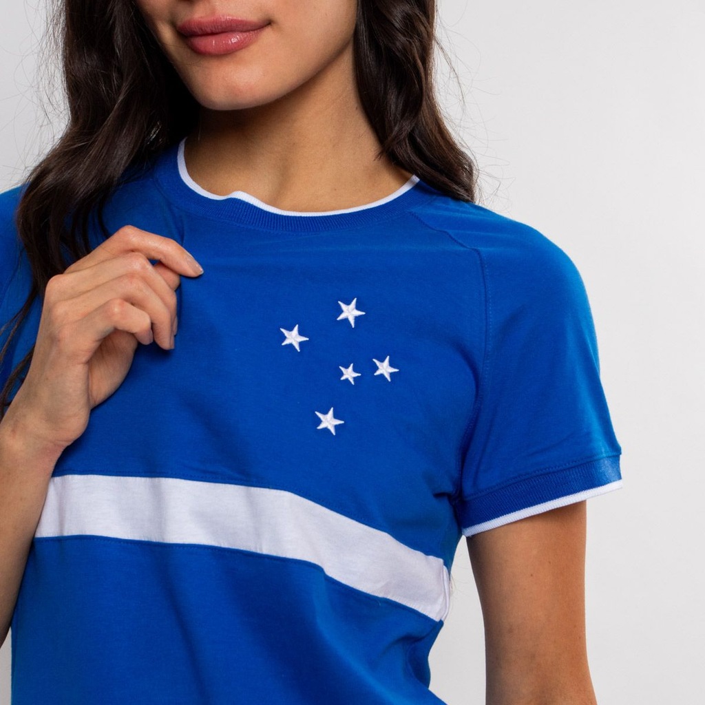 Imagem 3 do produto Camiseta Baby Look do Cruzeiro Oficial Orgulho Surf Center Feminina