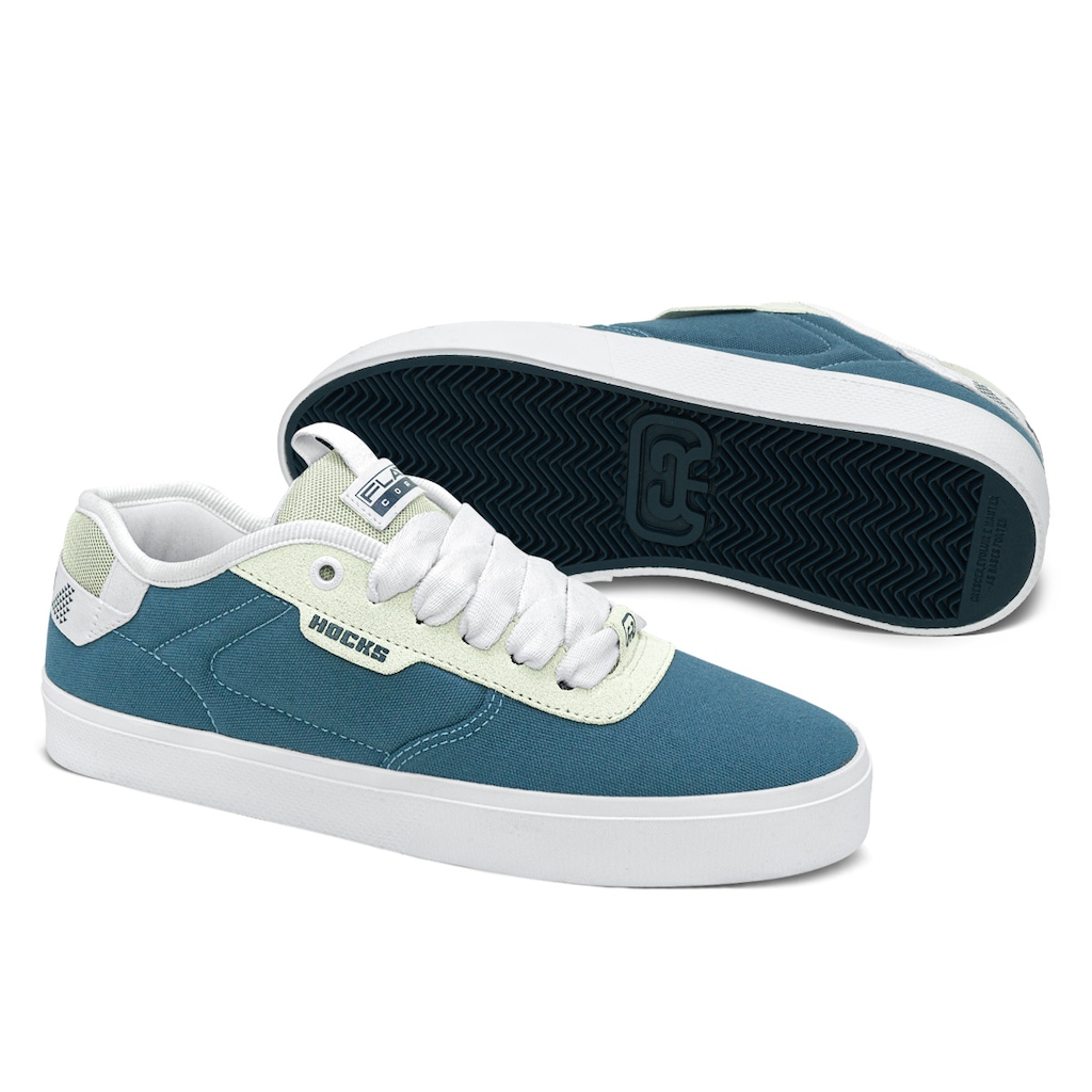 Imagem 2 do produto Tênis Hocks Unissex Lona Flat Core Alcalino