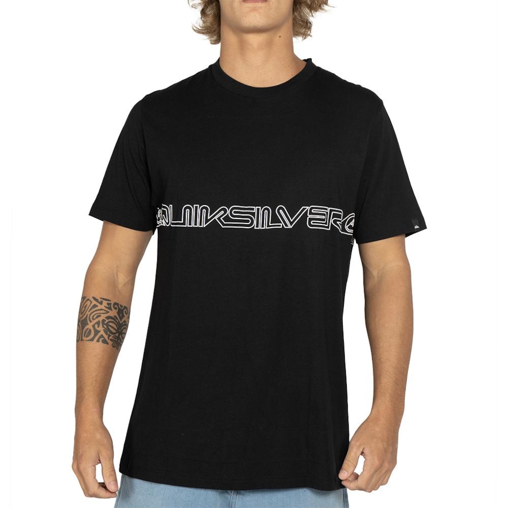 Imagem 1 do produto Camiseta Quiksilver Word Block Masculina