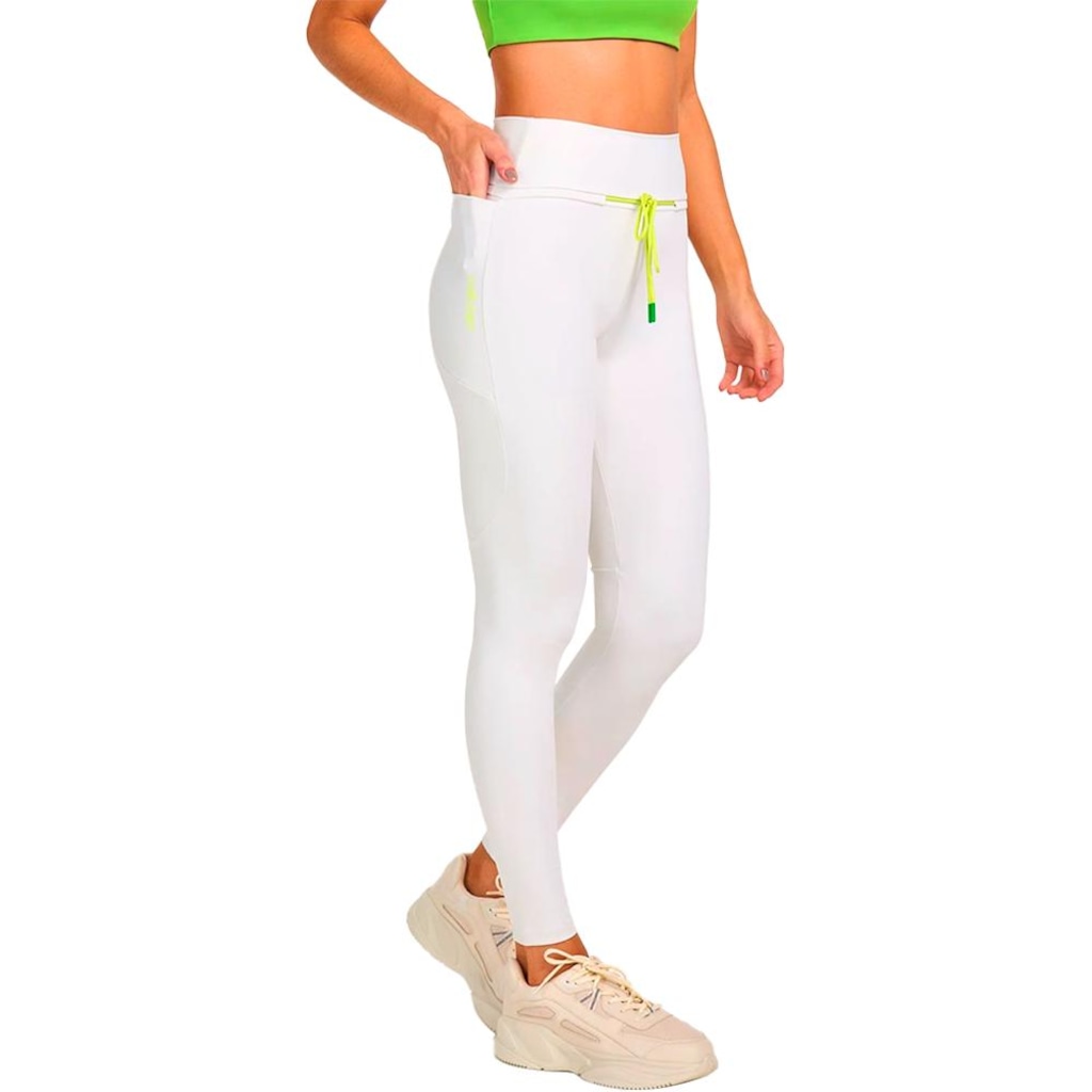 Imagem 3 do produto Calça Legging Alto Giro Cordão - Feminina