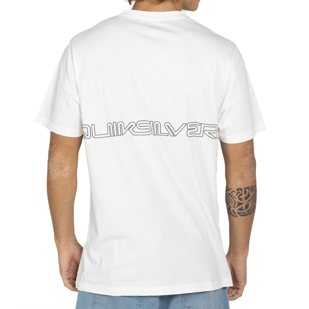 Imagem 2 do produto Camiseta Quiksilver Word Block Masculina