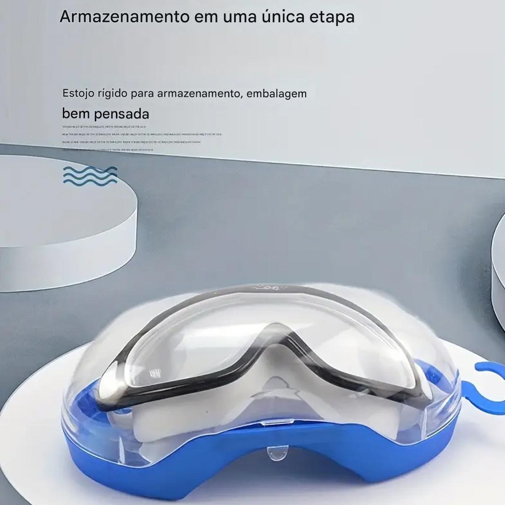Imagem 2 do produto Máscara De Natação Gold Sports Panoramic 9.0 High Definition - Infantil