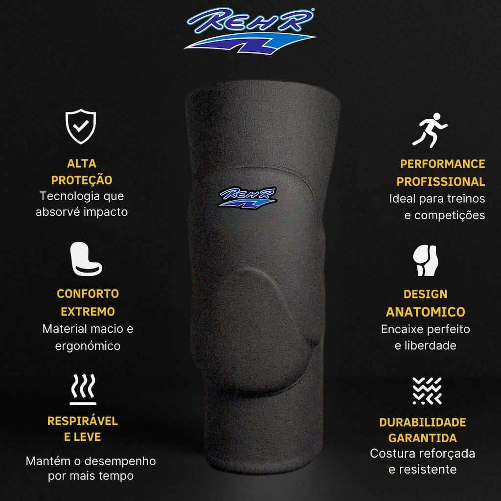 Imagem 2 do produto Joelheira Futsal Evolution Rehr - Adulto