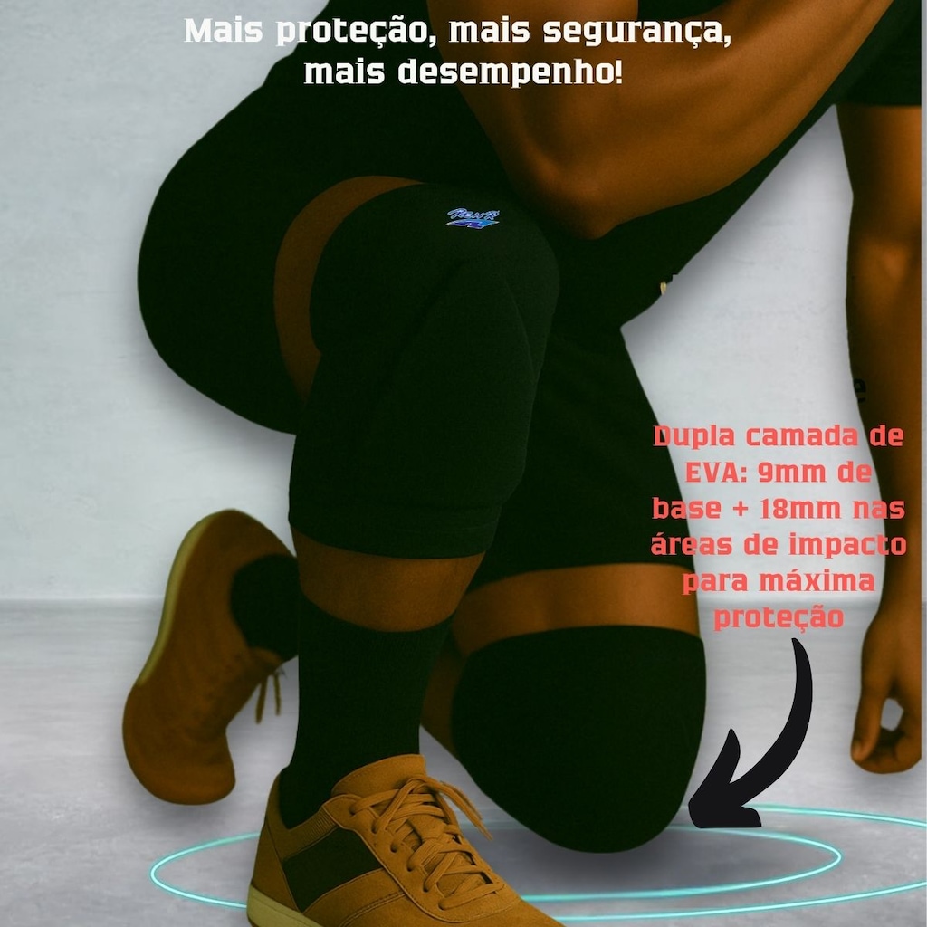 Imagem 5 do produto Joelheira Futsal Evolution Rehr - Adulto