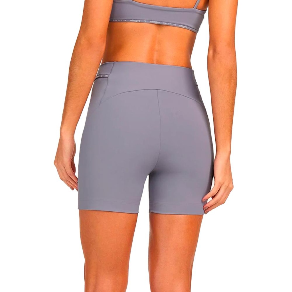 Imagem 2 do produto Bermuda Alto Giro Lapela Feminina