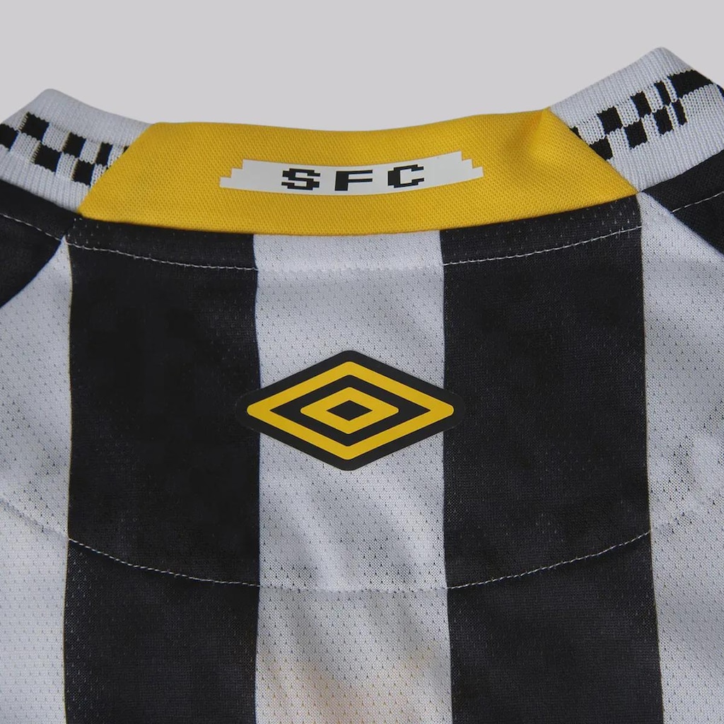 Imagem 4 do produto Camisa do Santos II 2025 Umbro Infantil