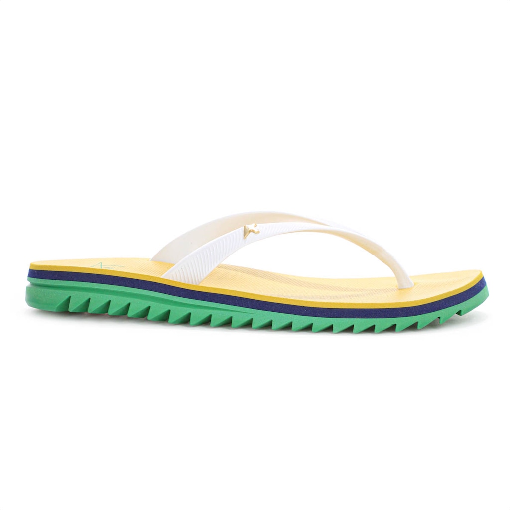 Imagem 3 do produto Chinelo Kenner Ibiza Brasil Anitta Amarelo Verde e Azul - Feminino