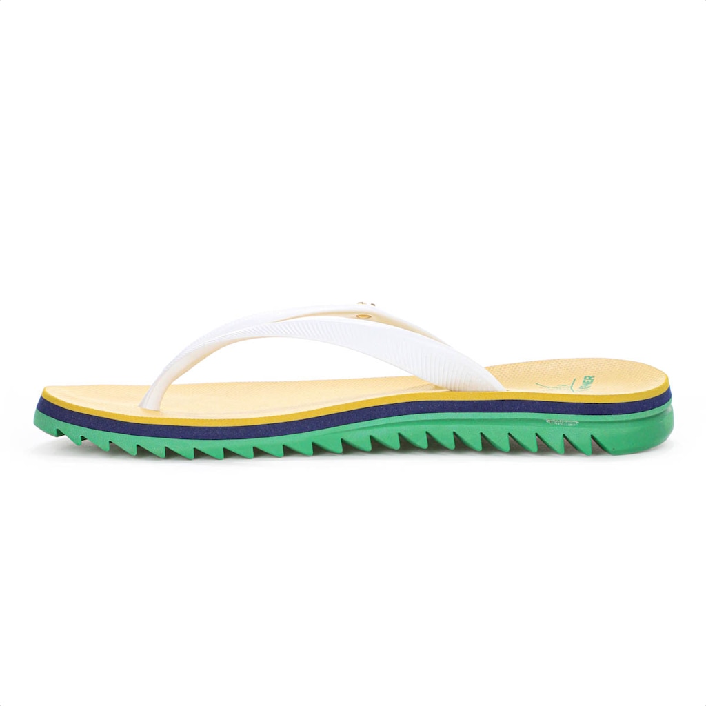 Imagem 4 do produto Chinelo Kenner Ibiza Brasil Anitta Amarelo Verde e Azul - Feminino