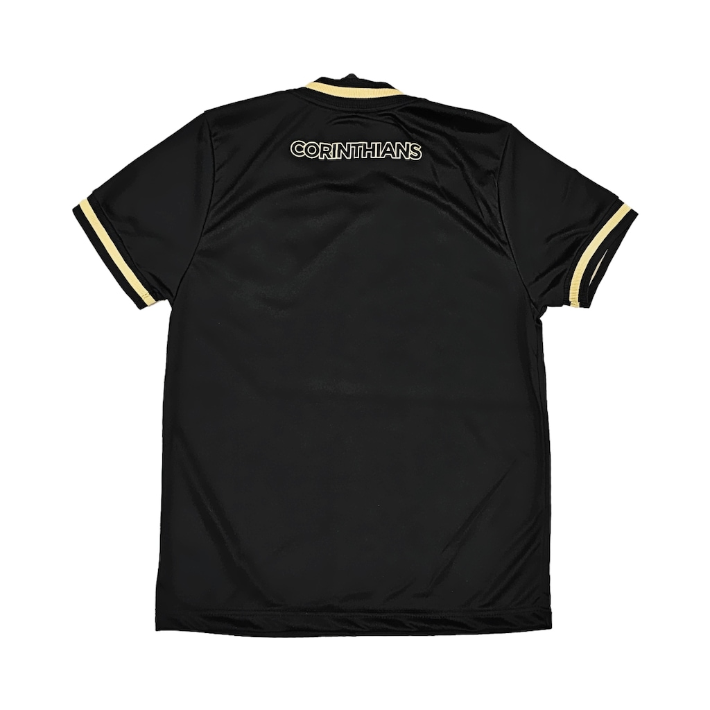 Imagem 3 do produto Camiseta do Corinthians Símbolo Gold Coimbra Retrôgol - Infantil