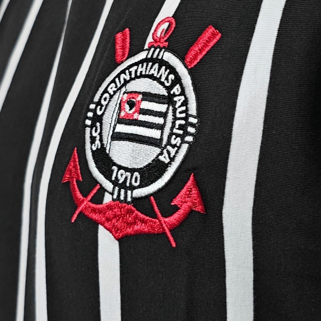 Imagem 3 do produto Camisa Corinthians Retrô 1977 Campeão Paulista Coimbra - Masculino