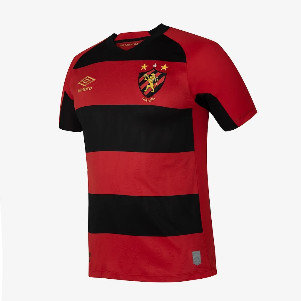 Imagem 2 do produto Camisa Sport Recife Umbro Uniforme I 2025 Torcedor - Masculina