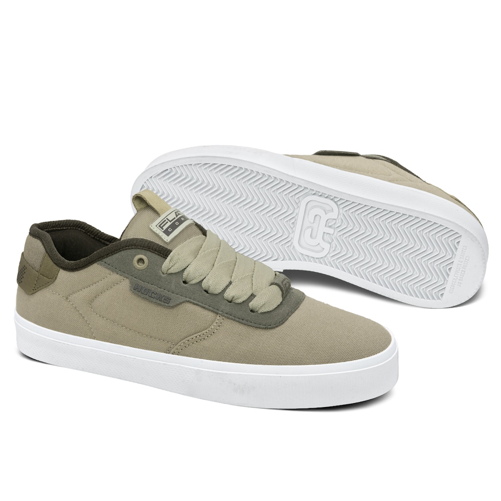 Imagem 2 do produto Tênis Unissex Hocks Lona Flat Core Rat