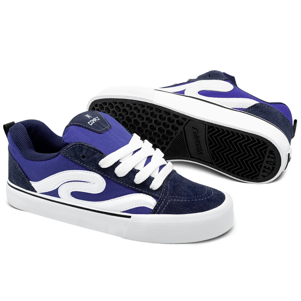 Imagem 2 do produto Tênis Unissex Comply Camurça Fat Lace Rogue Royal