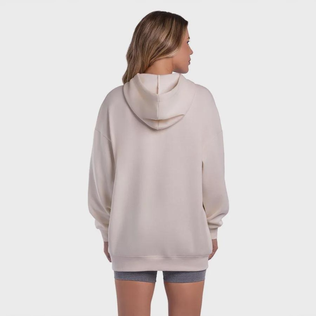 Imagem 2 do produto Blusão de Moletom Feminino Mizuno Canguru Sportstyle