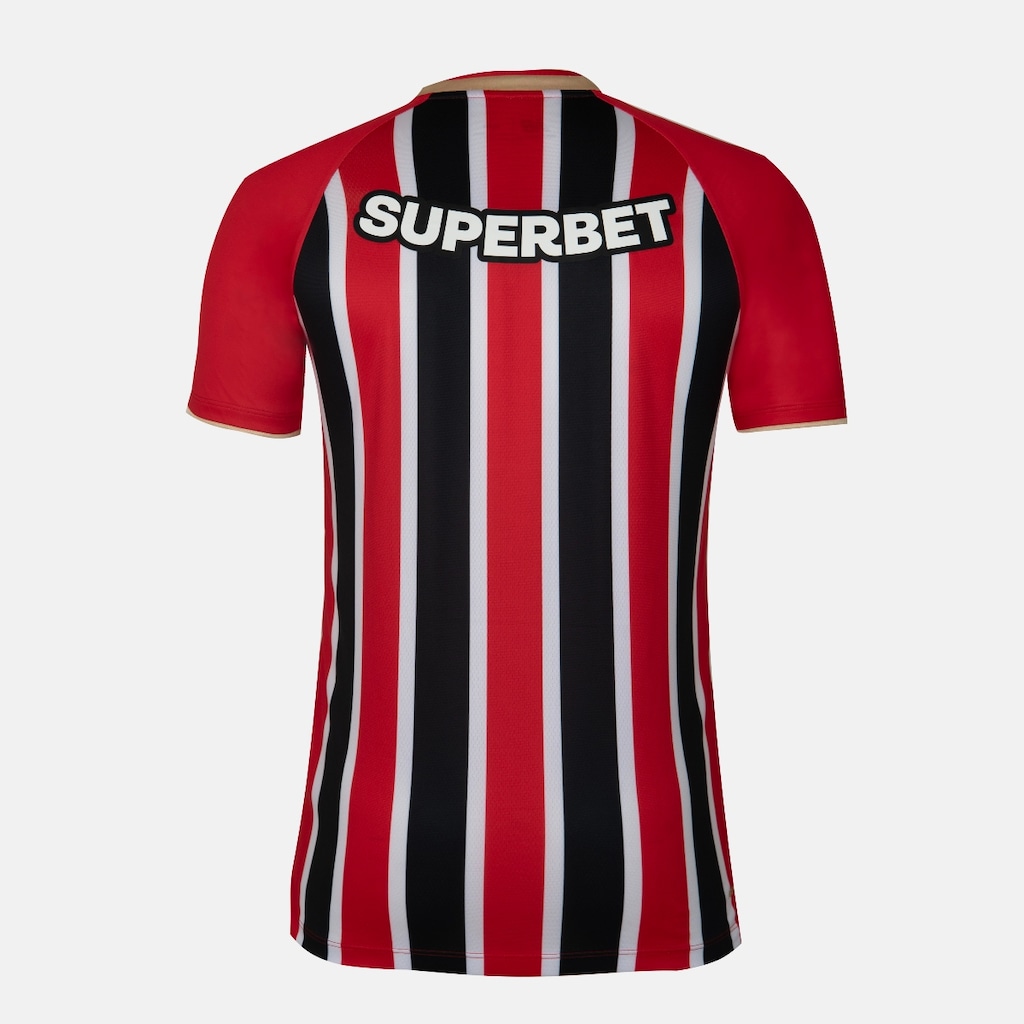 Imagem 4 do produto Camisa do São Paulo Masculina New Balance 2025 Uniforme 2 Jogador