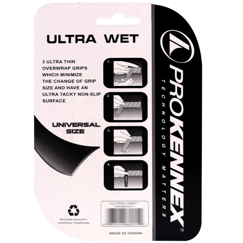 Imagem 3 do produto Overgrip Prokennex Ultra Wet com 03 Unidades