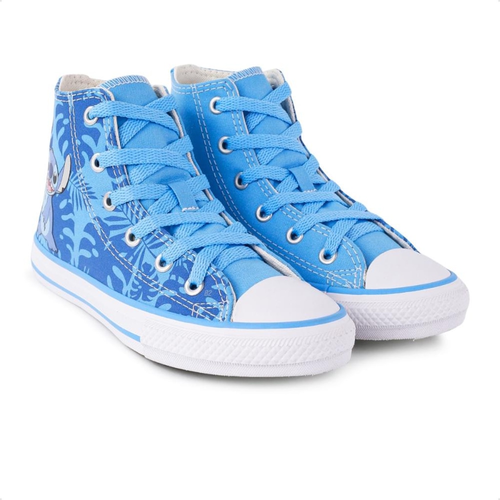 Imagem 3 do produto Tênis Converse All Star Chuck Taylor Cano Alto X Disney Stitch - Infantil