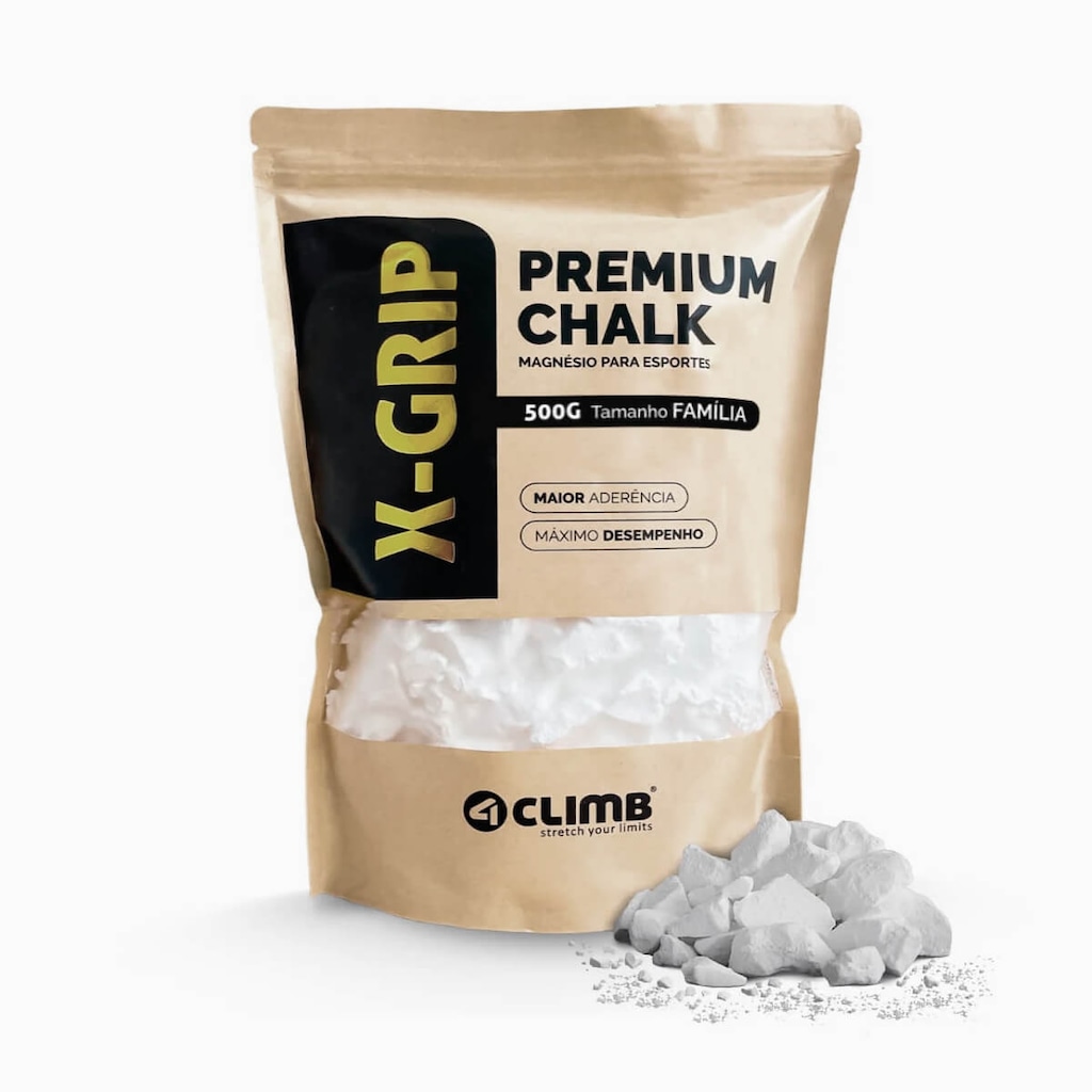 Imagem 2 do produto Magnésio 4Climb X-Grip Premium Chalk 500g