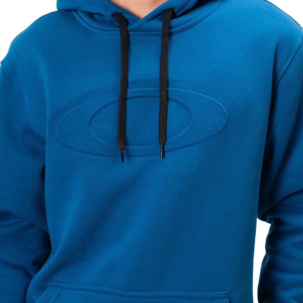 Imagem 3 do produto Blusão de Moletom Masculino Oakley Canguru Big O 3D Logo WT25