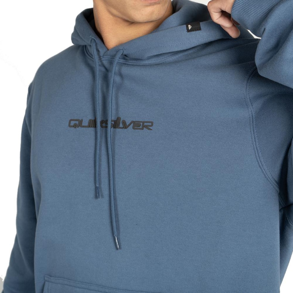 Imagem 3 do produto Blusão de Moletom Masculino Quiksilver Canguru Omni Logo DNA WT25
