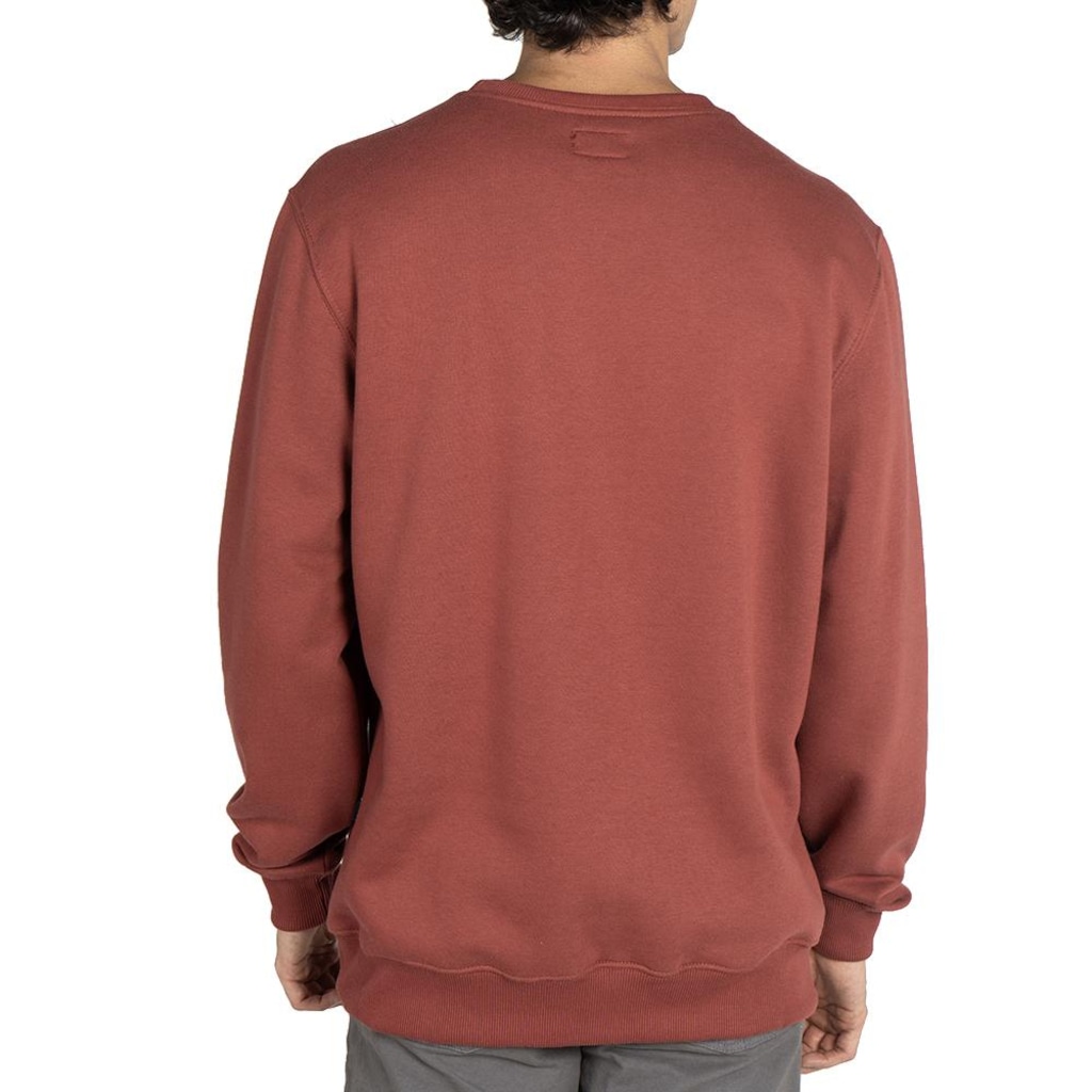 Imagem 2 do produto Blusão de Moletom Masculino Billabong Careca Small Arch Patch