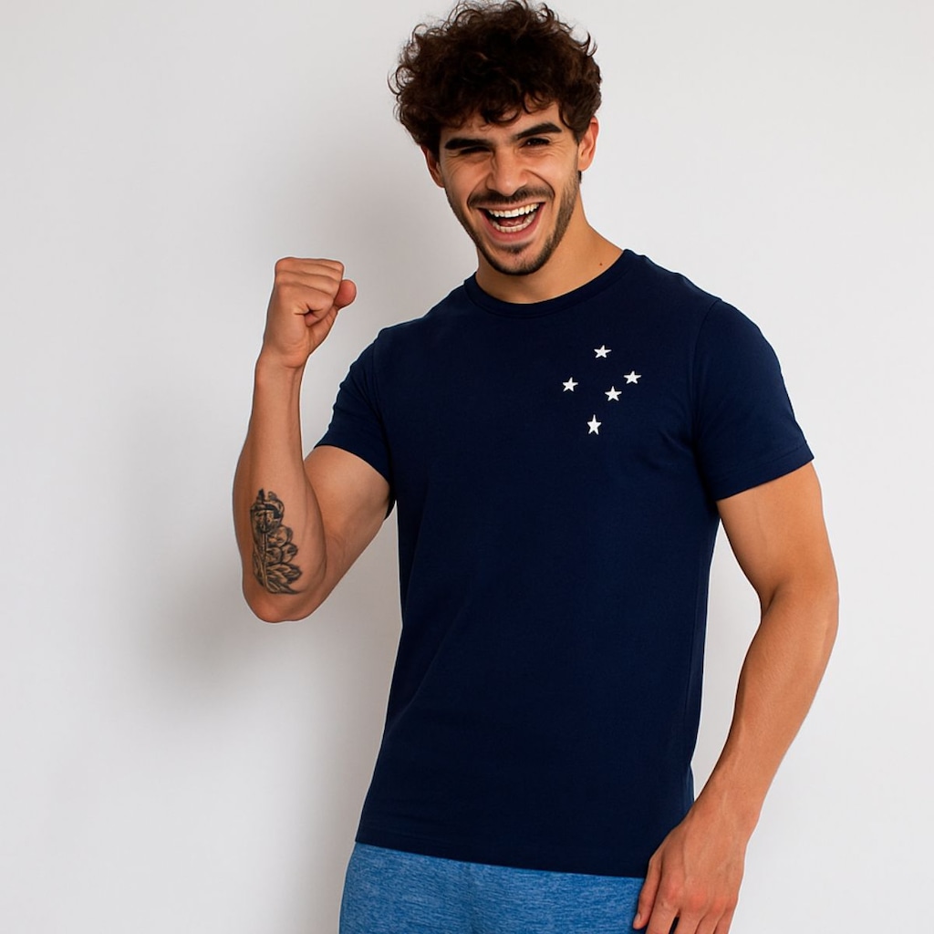 Imagem 3 do produto Camiseta do Cruzeiro Surf Center Classica Masculina