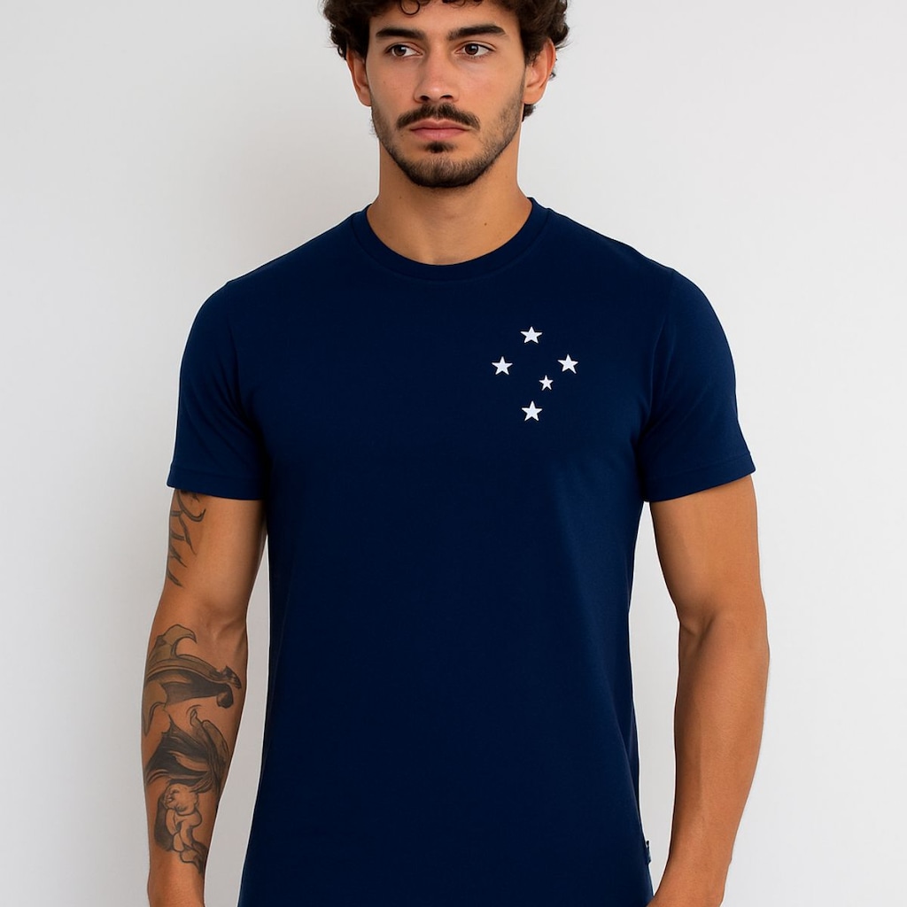 Imagem 4 do produto Camiseta do Cruzeiro Surf Center Classica Masculina