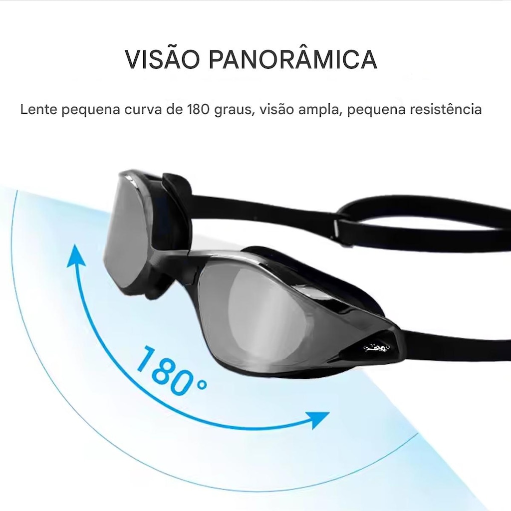 Imagem 4 do produto Óculos de Natação Gold Sports Shadow Pro Performance 10.0 Adulto