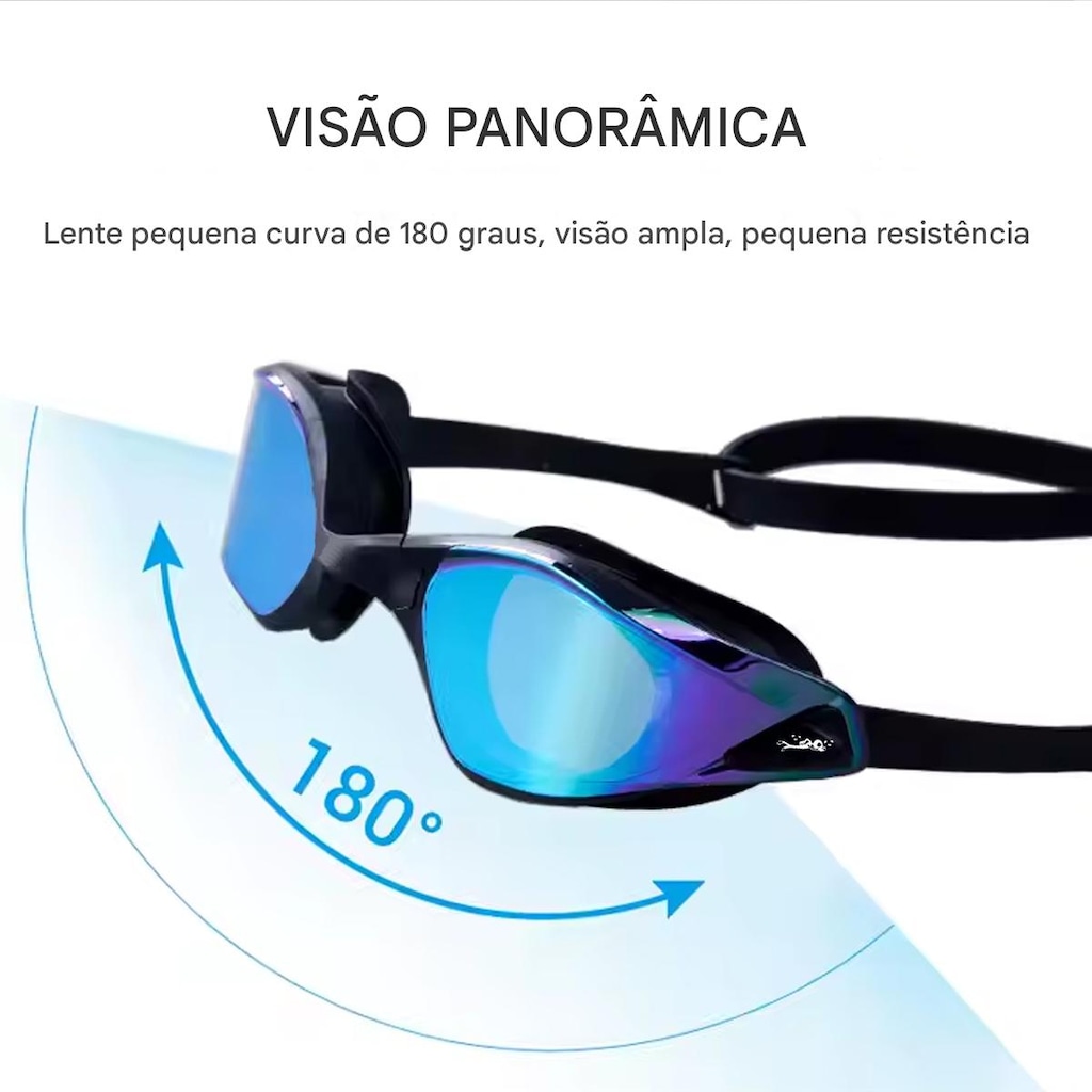 Imagem 4 do produto Óculos de Natação Gold Sports Shadow Pro Performance 10.0 Adulto