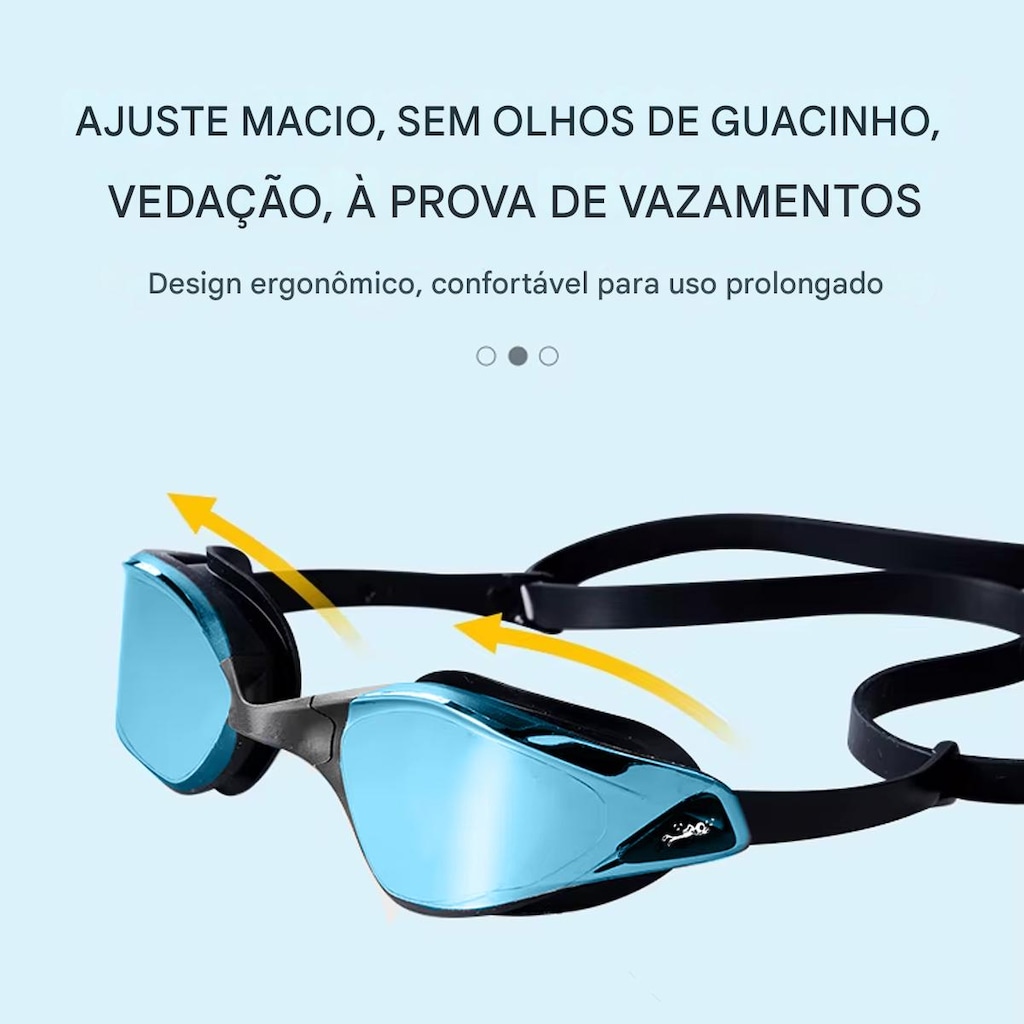 Imagem 5 do produto Óculos de Natação Gold Sports Shadow Pro Performance 10.0 Adulto