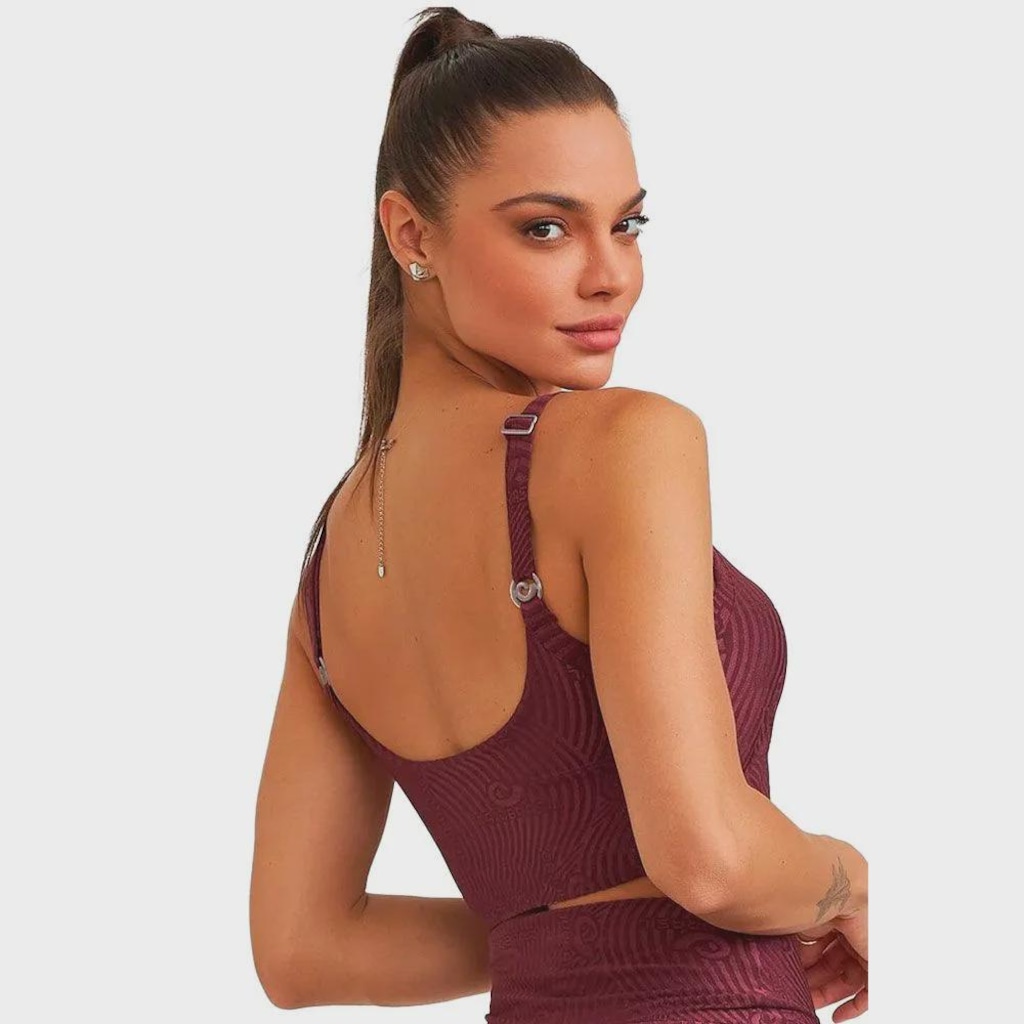 Imagem 2 do produto Top Feminino Caju Brasil Exclusivo Fitness Academia