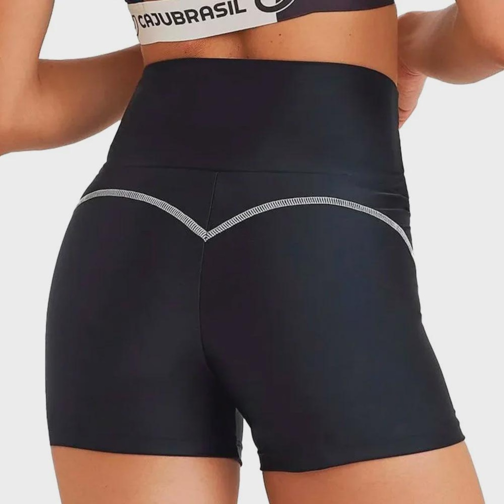 Imagem 2 do produto Mini Short Feminino Caju Barsil Atletika Com Elastico
