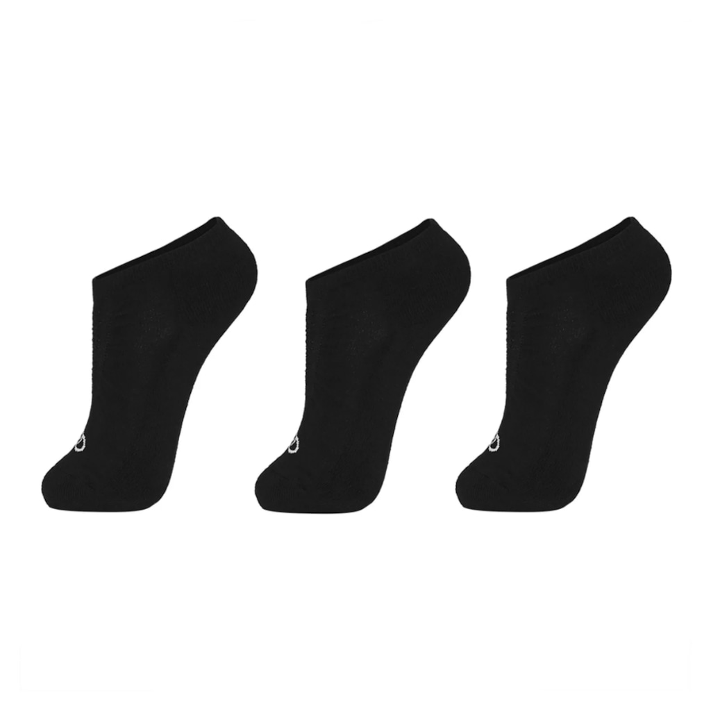 Imagem 2 do produto Meia Feminina Olympikus Invisível - 3 Pares
