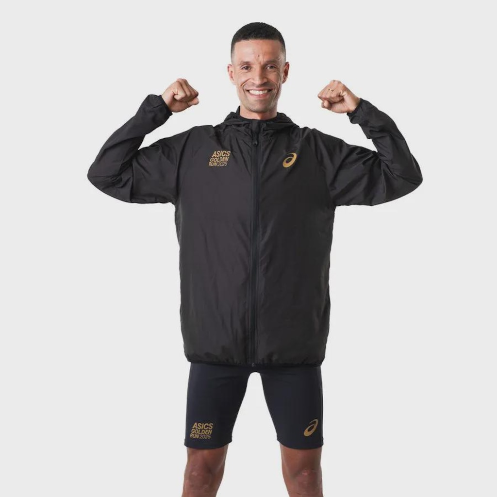 Imagem 4 do produto Jaqueta Masculina com Capuz Asics Golden Run