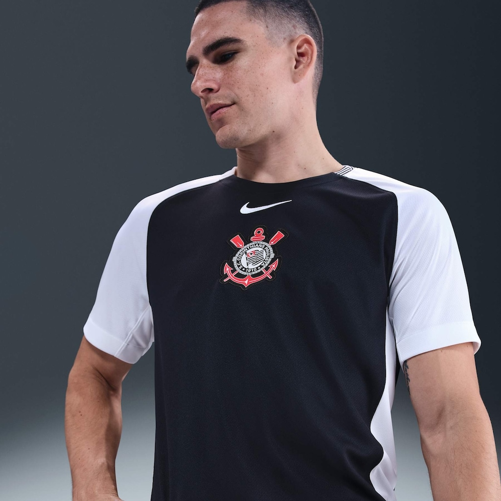 Imagem 3 do produto Camisa do Corinthians II 2025/26 Nike Torcedor Pro Masculina