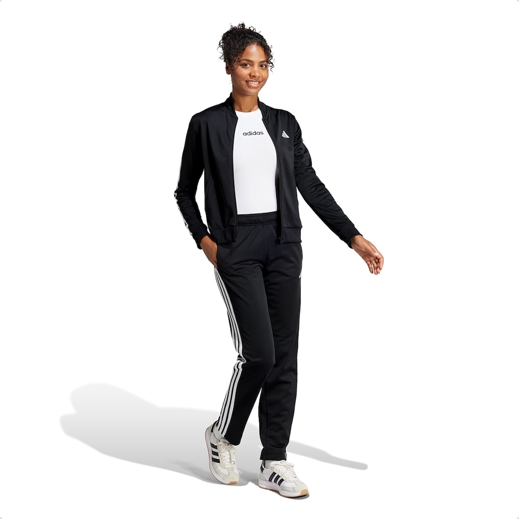 Imagem 3 do produto Conjunto Feminino adidas Essentials 3 Stripes