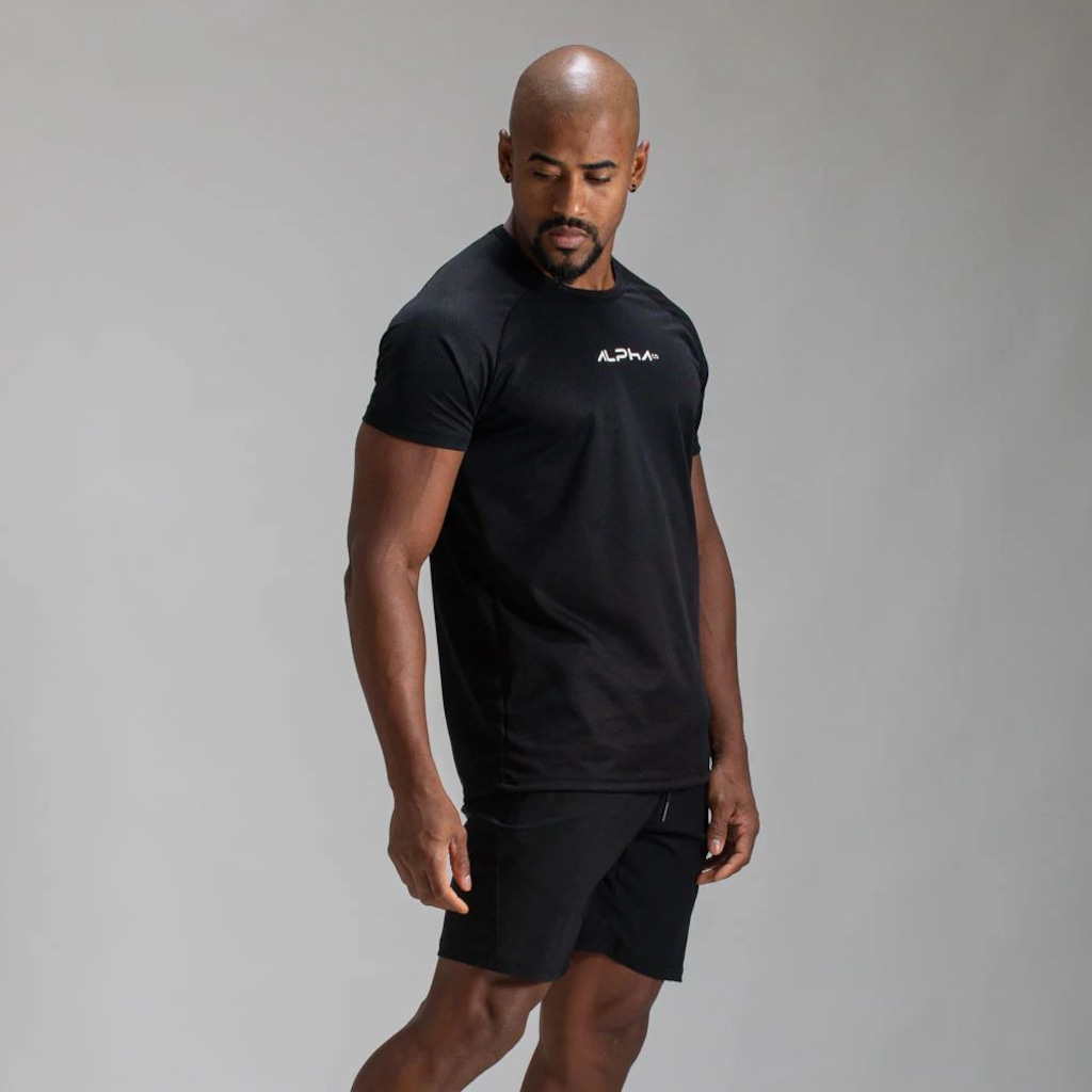 Imagem 4 do produto Camiseta Alpha Co Dry Fit Fluid Tec Masculina
