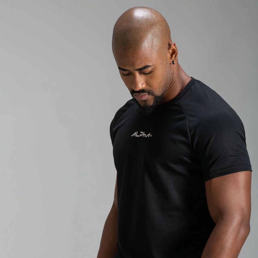 Imagem 5 do produto Camiseta Alpha Co Dry Fit Fluid Tec Masculina