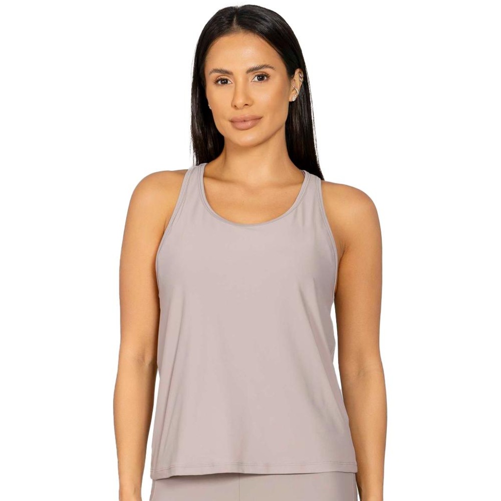 Imagem 3 do produto Camiseta Regata Feminina Run More Luar