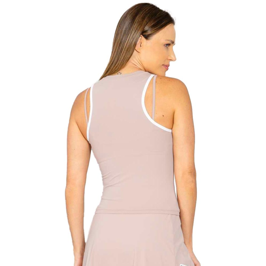 Imagem 2 do produto Camiseta Regata Feminina Run More New Trip